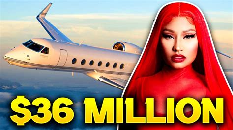 is nicki minaj a private jet